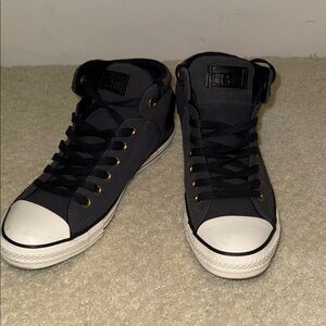 Men’s Converse Black High-Top Sneakers